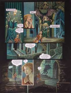 Magnin, Florence | Magnin, Florence - Planche originale couleur - L’Autre monde T3 - Mal de Lune - (2011) | Catawiki