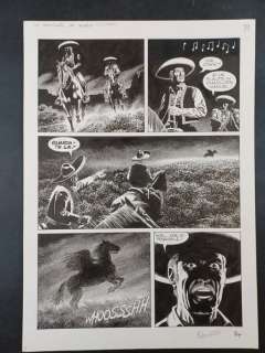 Fabio Civitelli | Tex - La Cavalcata del Morto - Page volante - Exemplaire unique - (2012) | Catawiki