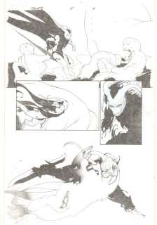 Esad Ribic - Thor: god of thunder #5 p. 3 - gorr the god butcher kills - 2013