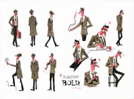 Alexandre Clerisse | ALEXANDRE CLÉRISSE – Illustration originale inspirée du personnage principal de Moonlight Express – R07 | Galerie Barbier