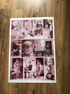 Meddour, Fabrice | Meddour, Fabrice - Planche originale couleur - Après l’Enfer T1 - Le Jardin d’Alice - (2019) | Catawiki