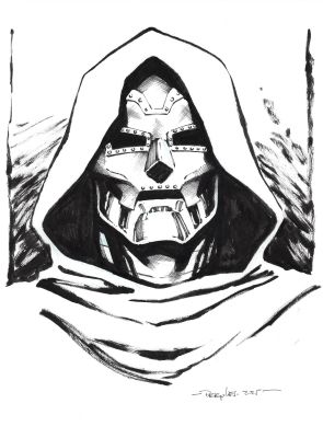 Dr. Doom [Commission] (Brent Peeples) | Clan McDonald Comics