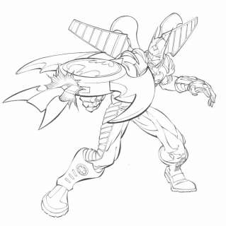 Damion Scott | Batman Toy Art : Reflect Armor | Anthony’s Comic Book Art