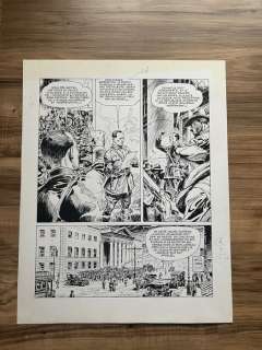 Parras, Antonio | Parras, Antonio - Planche originale - Les Grands capitaines T9 - De Valera - Les PÃ¢ques sanglantes - (1984) | Catawiki