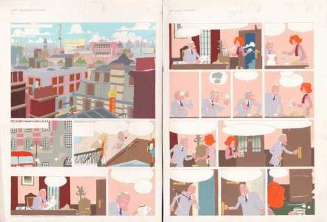 Turk | Clifton, ensemble de 43 bleus de coloriage Ã  la g… | Millon