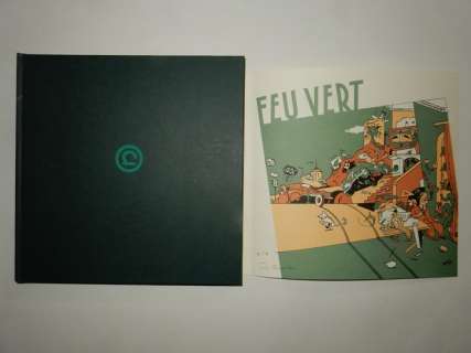Vermeulen, Eddy (Ever) | Ever Meulen - Feu Vert - Luxe album op 150 ex. - Met opdrachttekening en gesigneerde zeefdruk - Cartonné - EO - (1987) | Catawiki