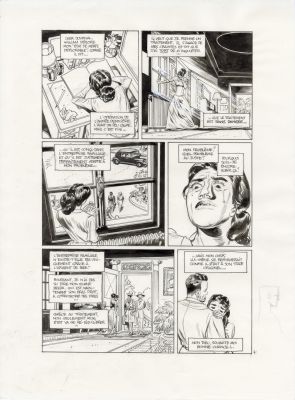 Vince | TELL NO TALES – Planche originale 4 du folio 1 | Galerie Barbier