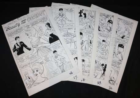Stan Goldberg - Modeling with millie #22 ‘beauty and the beast! ‘ five page story - la - 1963 signed