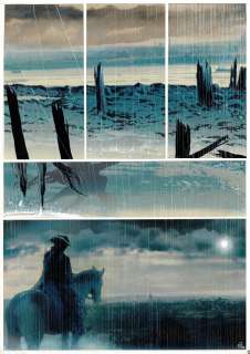 Le Hénanff - Lot 359 - Capitaine Bligh, planche originale en couleurs directes.