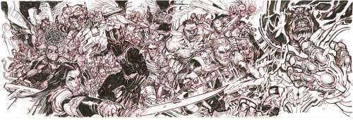 Eric Canete | Avengers Foldout | Albert Moy