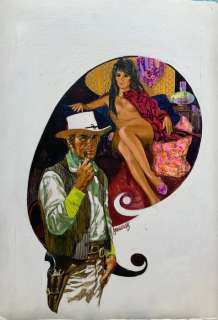 Fernã¡Ndez, Fernando | FernÃ¡ndez, Fernando - Original painting - Cover - Western - (1970’s) | Catawiki