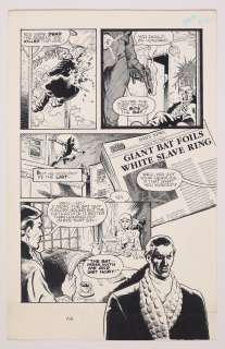 Neil Vokes and Damon Willis - Original Art for The Bat (1990 Apple) Issue 1, Page 12