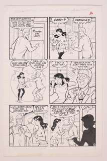 Original Art for Veronica (1989 Archie) Issue 88, Page 13 by Dan Parent and Rich Koslowski. | mycomicshop.com