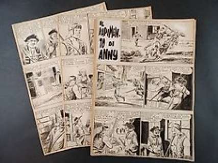 Essegesse (Sinchetto, Sartori, Guzzon) | EsseGesse (Sinchetto, Sartori, Guzzon) - Il Grande Blek Il Rapimento di Anny - Agrafé - Exemplaire unique - (1958) | Catawiki