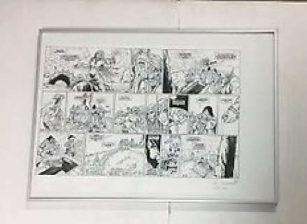 Michel, Guy | Michel, Guy - Double-planche originale - Le Sang du Dragon T2 - La Pierre de Gaëldenn - (2006) | Catawiki