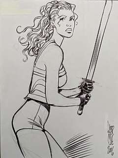 Labrosse, Thierry - Labrosse, Thierry - Dessin original - Moréa - (2006)