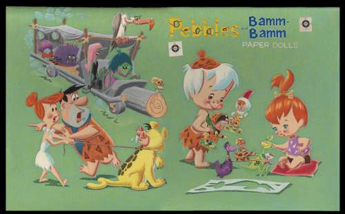 PEBBLES AND BAMM-BAMM PAPER DOLLS Cover | ComicConnect