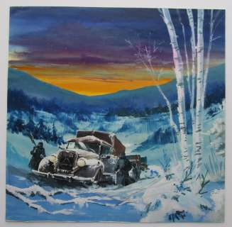 William Vance | Vance, William - Originele tekening in kleur - voor het weekblad Kuifje / Tintin | Catawiki