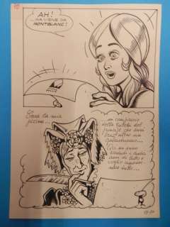 Magnus (Roberto Raviola) | La Compagnia della Forca n. 17 - Magnus - Tavola Originale "I Due Genii Siamesi" Vignetta superiore fotocopiata - Page volante - Exemplaire unique - (1978) | Catawiki