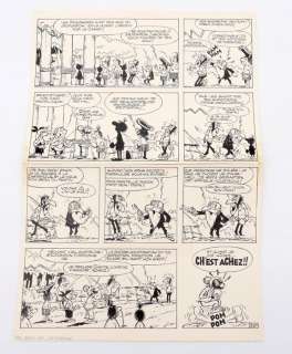 Remacle, Marcel | Remacle, Marcel - Planche originale - Le Vieux Nick et Barbe-Noir T7 - Aux mains des Akwabons - (1964) | Catawiki