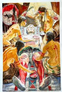 Luca Vannini | Luca Vannini - Illustrazione originale - Page volante | Catawiki