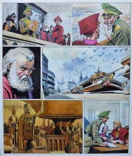 Lawrence, Don | Lawrence, Don - Originele pagina in kleur - The Trigan Empire - The Puppet Emperor - (1970) | Catawiki