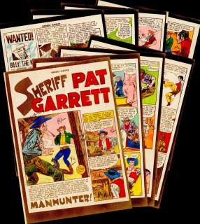 Craig - SHERIFF PAT GARRETT, SADDLE JUSTICE #8, Complete Silver Printed 8 Page Story (Sep-Oct 1949) | Russ Cochran