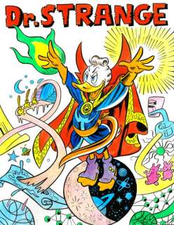 Tony Fernandez, Disney Artist | Donald Duck inspired by Doctor Strange - Disney/Marvel Crossover - Original Painting - Tony Fernandez - Acrylic Artwork | Catawiki