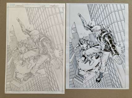 Rafa Fonteriz - Presale Guardians of the Galaxy Carlos Pacheco and Rafa Fonteriz Variant Cover/ Preventa Portada alternativa Guardians of the Galaxy Carlos Pacheco y Rafa Fonteriz