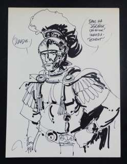 Mitton | Mitton, Jean-Yves - Dessin original dédicacé - Ben-Hur - (1998) | Catawiki