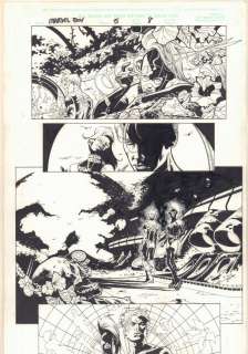 J.G. Jones - Marvel boy #5  p. 8 - noh-varr and oubliette - 2000