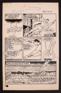 Kurt Schaffenberger - Original Art from Whiz Comics #134 (1951 Fawcett), Page 4 Pencils and Inks by Kurt Schaffenberger