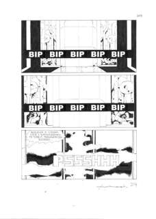 Corrado Roi | Nathan Never Gigante nuova serie n. 17 - Corrado Roi - Tavola Originale "I giorni della maschera" - Page volante - Exemplaire unique - (2014) | Catawiki