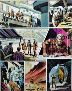 Lawrence, Don | Lawrence, Don - Originele pagina in kleur - The Trigan Empire - The Revolt of the Lokans - (1966) | Catawiki