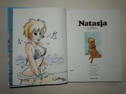 Walthéry, François | Walthéry - Natasja Integrale deel 2 - Met originele kleurentekening + ex-libris - Cartonné - EO - (2019) | Catawiki