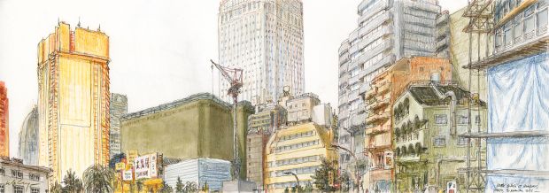 Nicolas de Crécy | NICOLAS DE CRÉCY – Entre Yoyogi et Shinjuku, Tokyo, 30 novembre 2025 – REF 11 | Galerie Barbier