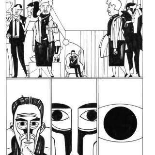 Javier Olivares | Página Warburg & Beach 2 | The Comic Art Agency