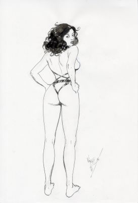 Vince | NYMPHES – Dessin original 20 | Galerie Barbier