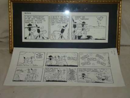 1330: Mel Casson. Original Cartoon Art.