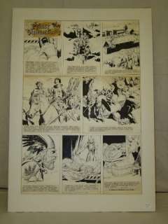 1404: Hal Foster. Original Sunday Page. 3-25-1956. | Weiss Auctions