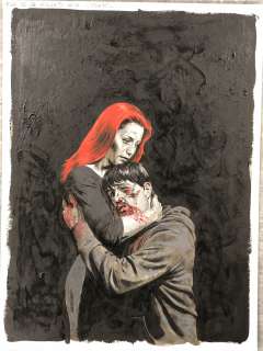 Sean Phillips - kill or be killed painted cover issue 04 page cover