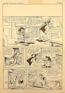 Jim Kenner, Miquel Pujol | Goofy - Scientific Fishing (D 5230) - page 1 - Original Comic Page by Miquel Pujol - Page volante - (1983) | Catawiki