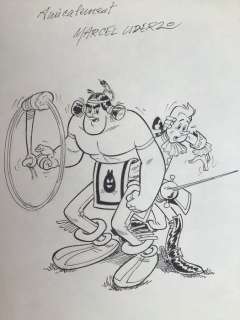Uderzo, Marcel | Uderzo, Marcel - Dessin original -Â Oumpah-Pah et les pirates | Catawiki