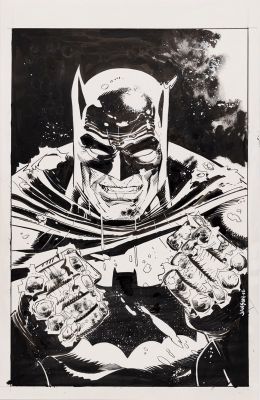 Klaus Janson | Dark Knight III Master Race #5 - Variant Cover, DC Comics Penciler: Klaus Janson - Inker: Klaus Janson, 2016 | Philippe Labaune Gallery