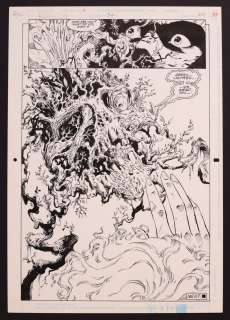 Romeo Tanghal, Tim Hamilton - Original Art from Green Lantern #32 (1992) Page 22 Pencils by Tim Hamilton, Inks by Romeo Tanghal