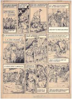 Laudy, Jacques | Laudy, Jacques - De Vier Heemskinderen / La Légende des quatre fils Aymon - original page n°34 + deluxe edition - (1946/2022) | Catawiki