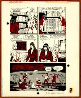 Beatty - MS TREE #12, Pg 19, Comic Book Page AUTOGRAPHED! | Russ Cochran