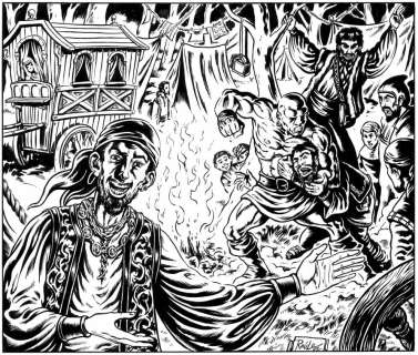 Raúlo Cáceres | REF AQUE08 Aquelarre rol. (24X20 cm). | Raúlo Cáceres