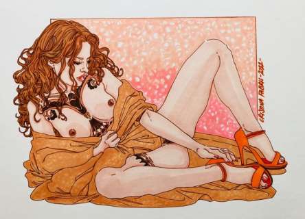 Cristina Fabris | Cristina Fabris - illustrazione originale / firmata - (2022) | Catawiki