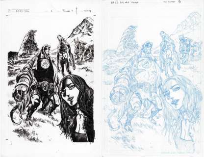 Max Fiumara Sebastian Fiumara - b. P. R. D. The devil you know cover issue 06 page cover